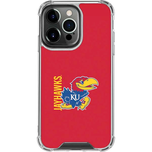 University of Kansas Jayhawks KU iPhone 16 Pro Clear Case